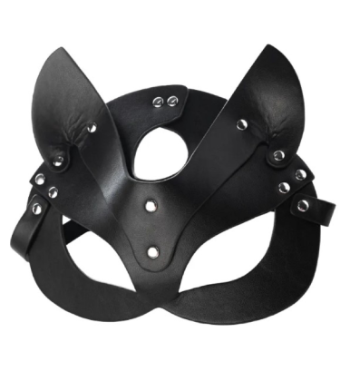 Bad Kitty maska od PU kože – fetiš maska mačke FF001051-6